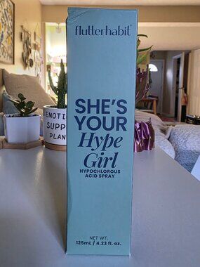Flutterhabit She’s Your Hype Girl Hypochlorous Acid Spray